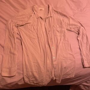 Cloth & Stone Cream Shirt